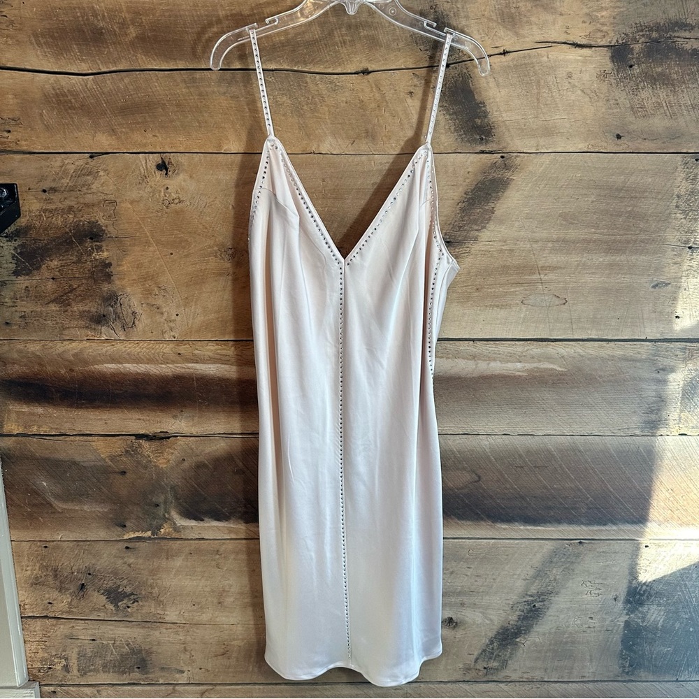 Victoria's Secret Cream Slip Dress